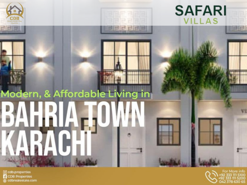 safari villas karachi location