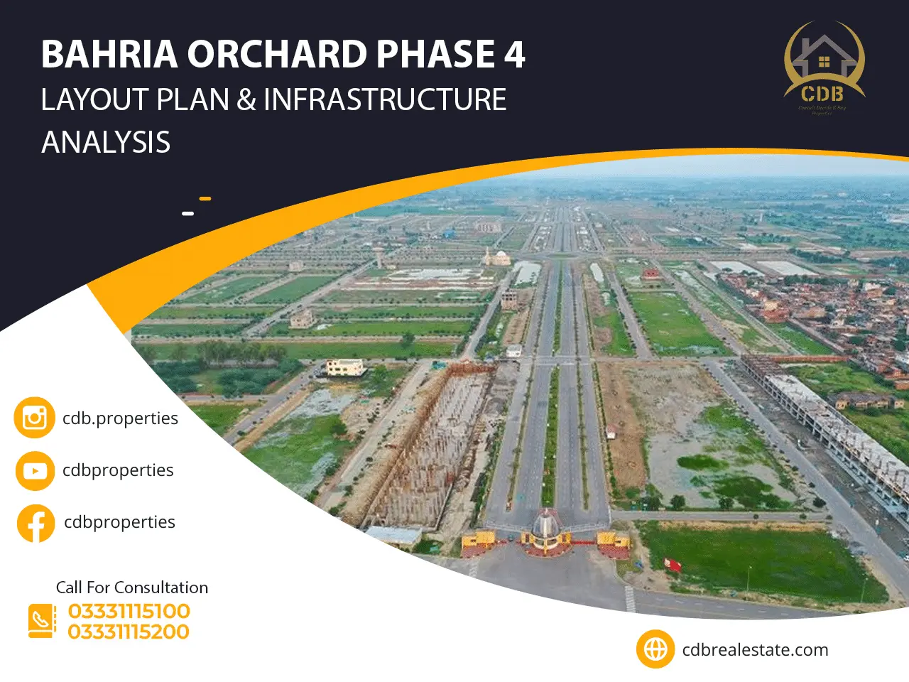Bahria Orchard Phase 4 Layout Plan & Infrastructure