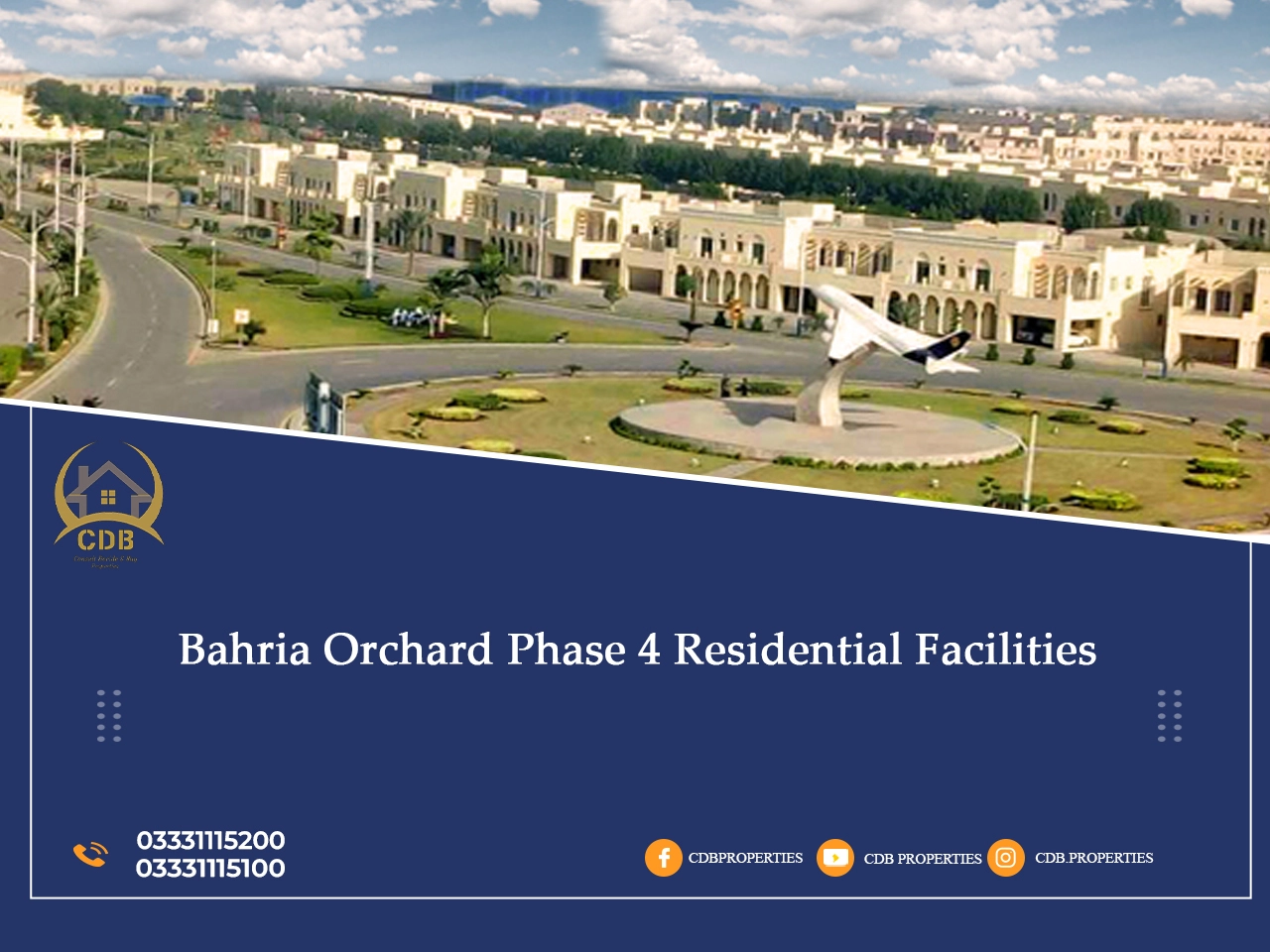 Bahria orchard phase 4 residential facilities