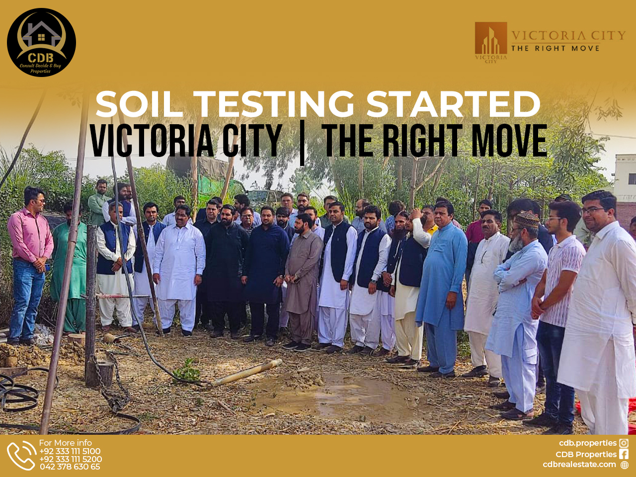Soil Testing in Victoria city lahore