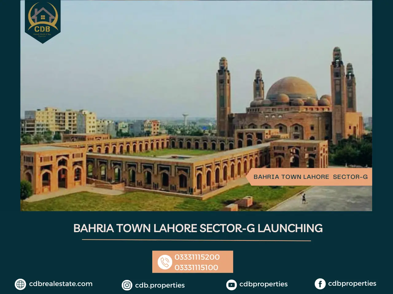 Grand Mosque in Bahria Town Lahore