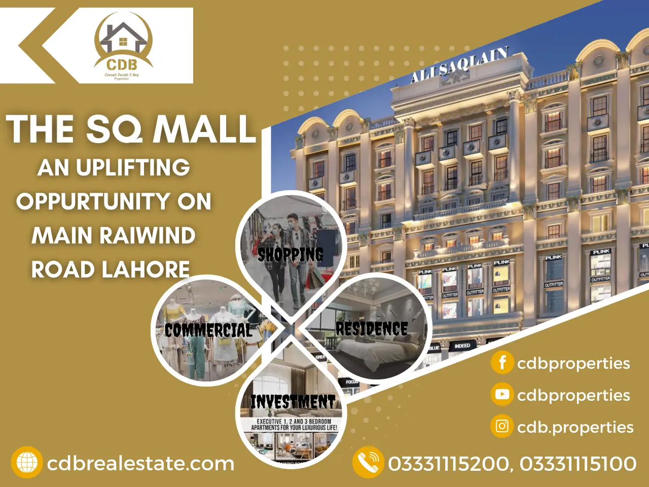 SQ Mall On Main Raiwind Road Lahore