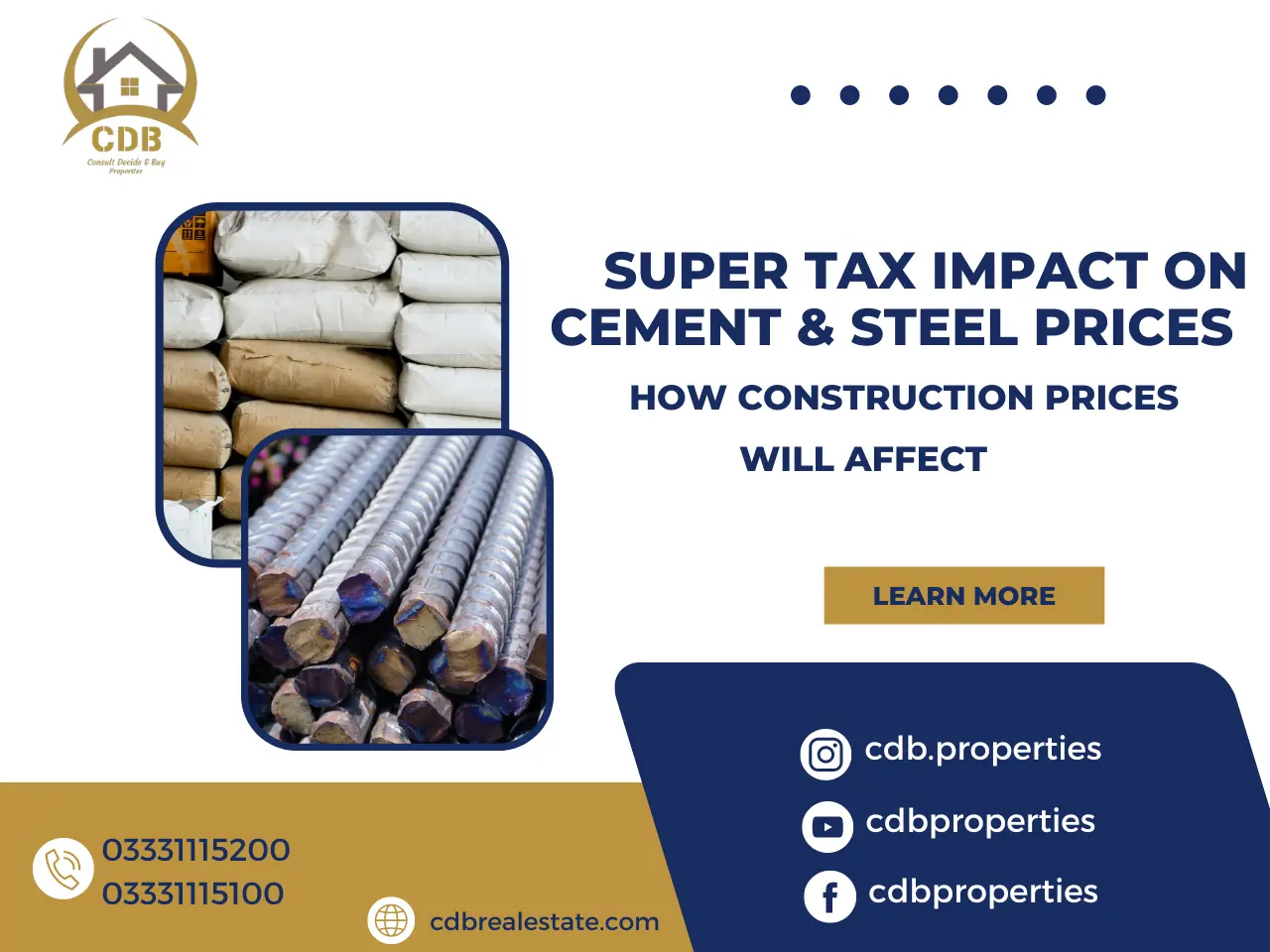 Super Tax Impact On Cement & Steel Prices How Construction Prices Will Affect