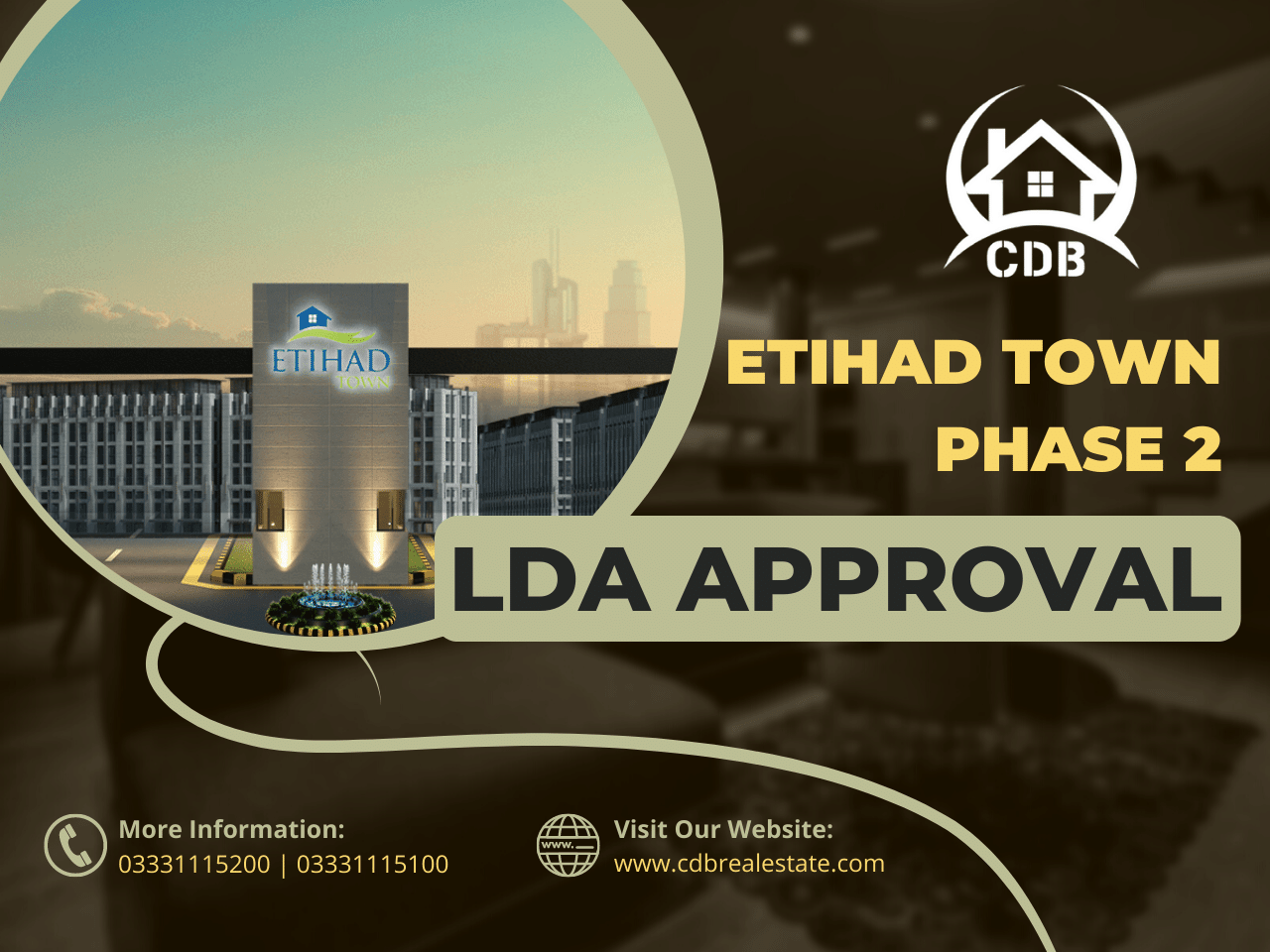 LDA Approval of Eithad Town Phase 2