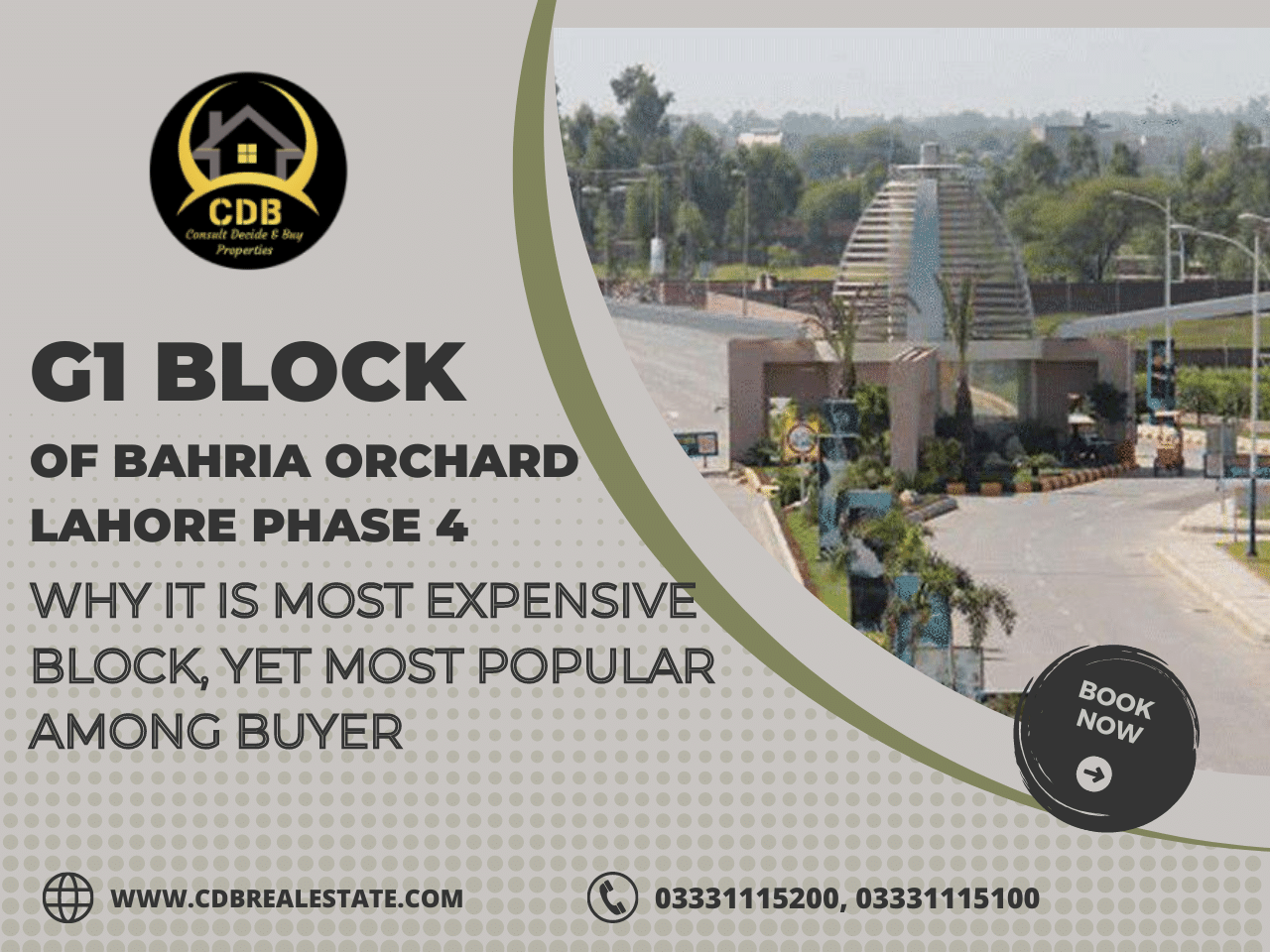G1 Block Of Bahria Orchard Lahore Phase 4