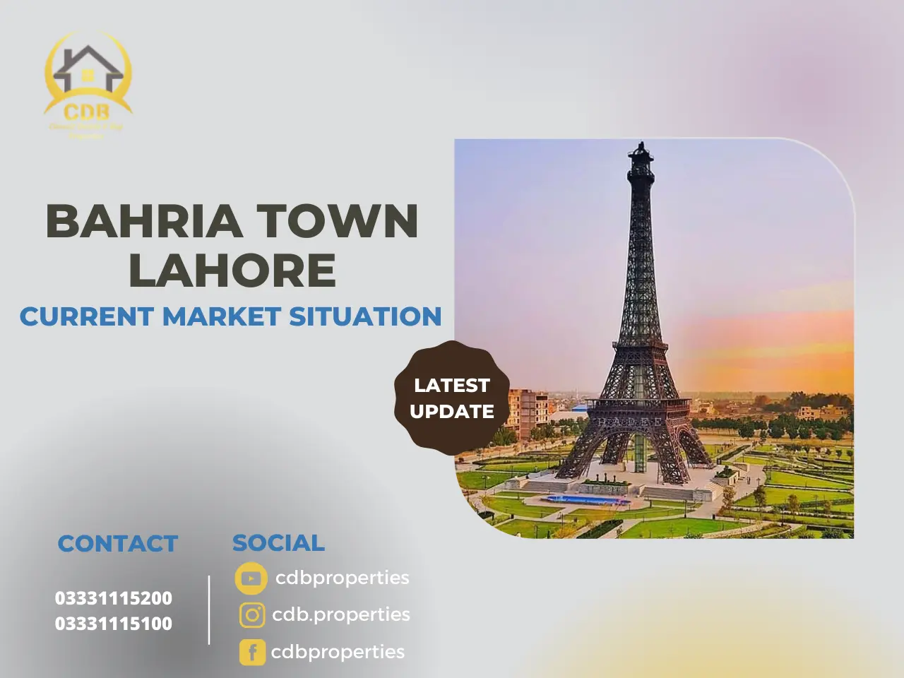 eiffel tower in bahria town lahore