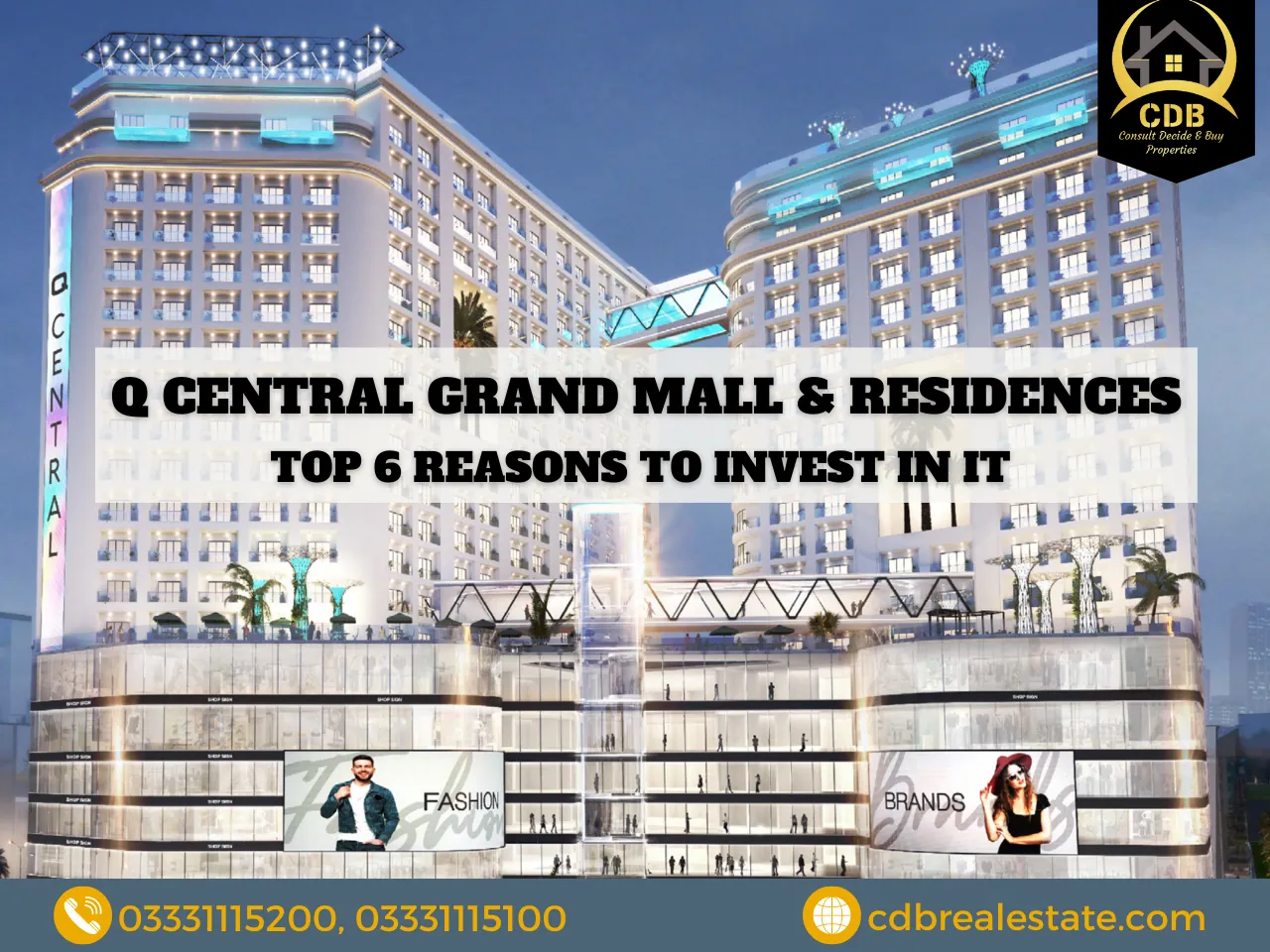 tallest building called q central grand mall