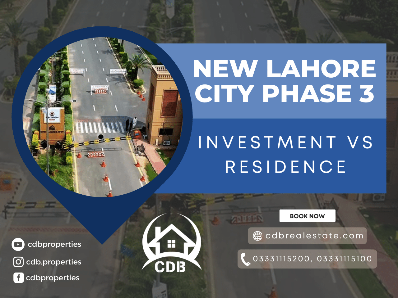 New Lahore City Phase 3 Investment VS Residence