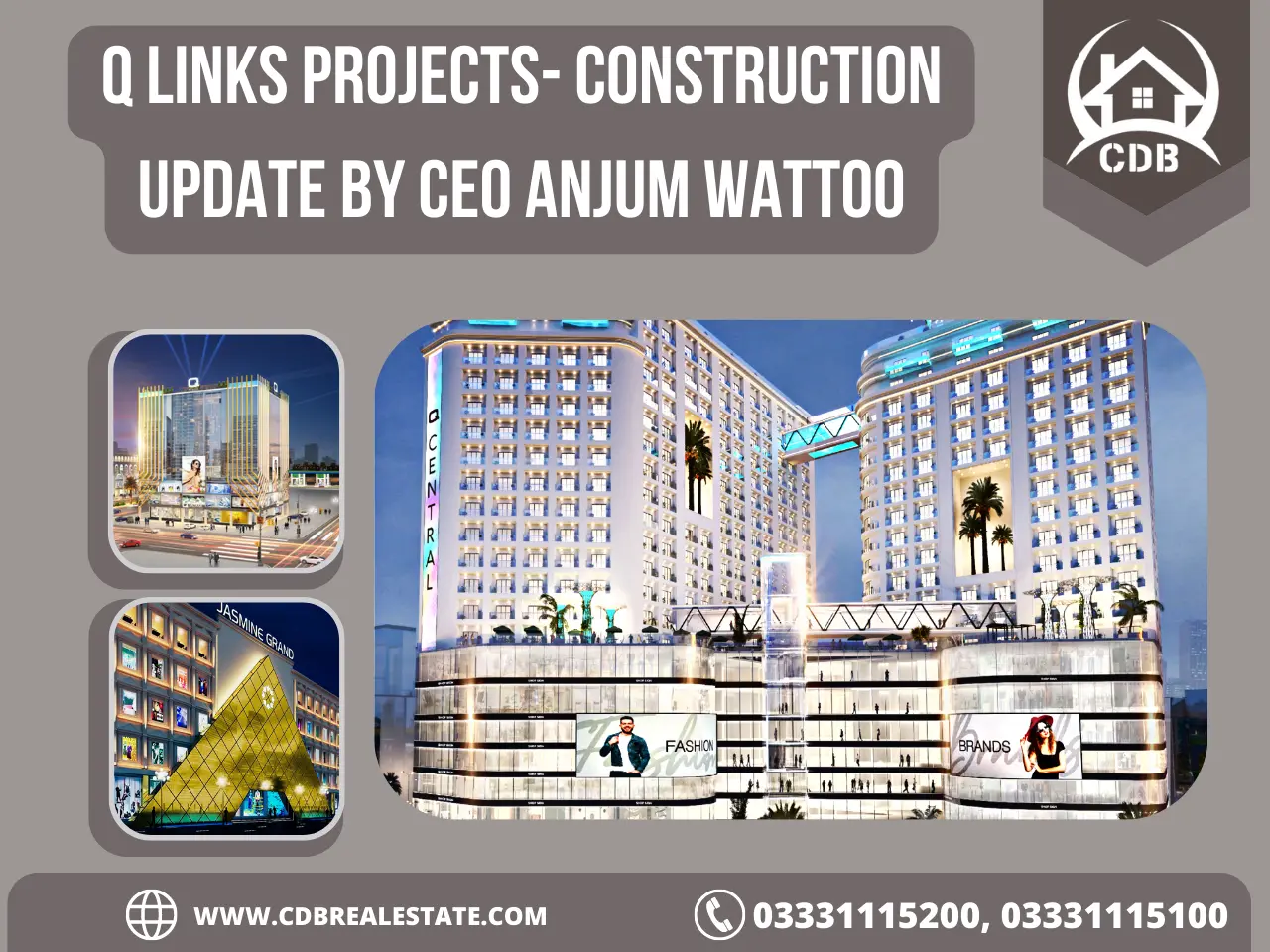 q links project jasmine grand mall q central mall and q bazar