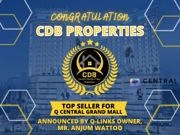Q-Links Owner Named CDB Properties As Top Seller For Q Central Grand Mall