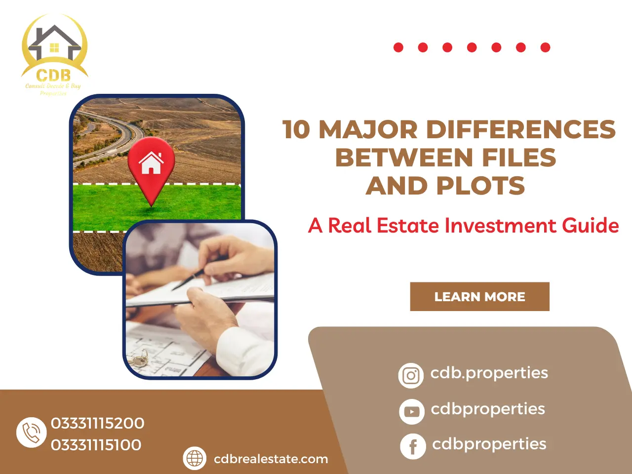 10 Major Differences Between Files and Plots - A Real Estate Investment Guide