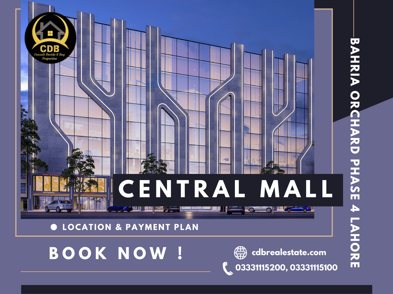 Central Mall Bahria Orchard Phase 4 Lahore