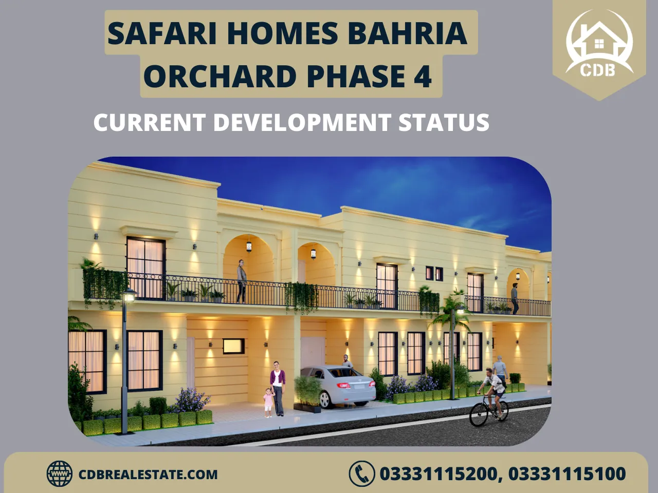 Safari Homes Bahria Orchard Phase 4 Current Development Status