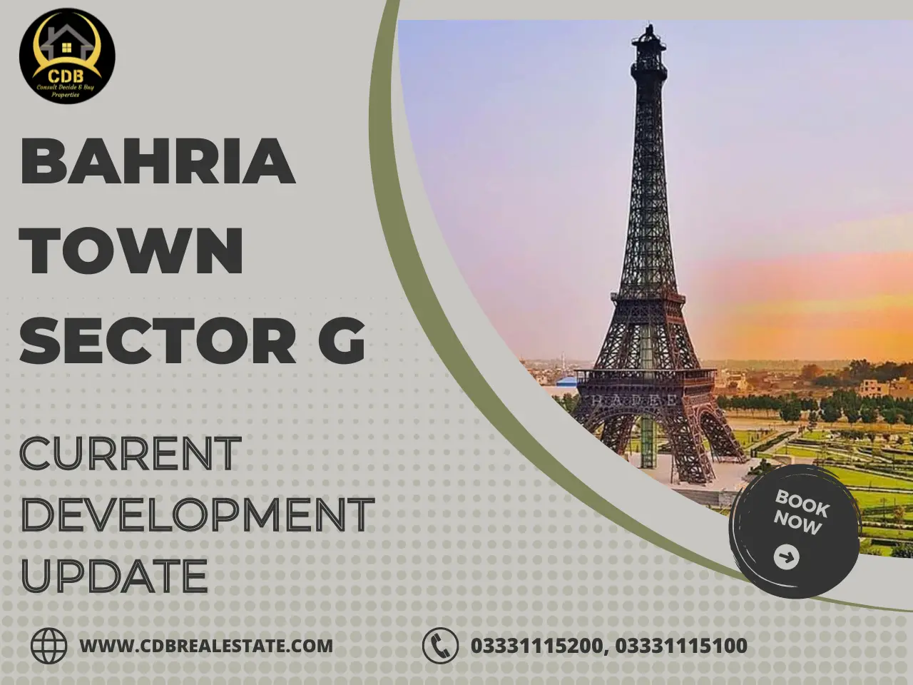 Bahria Town Lahore Sector G - Development Update