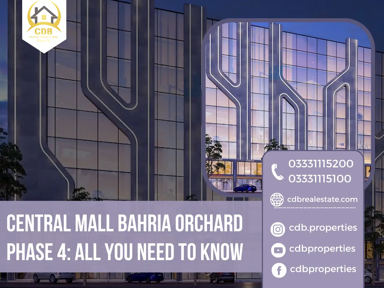 Central Mall in Bahria Orchard Phase 4 All You Need To Know