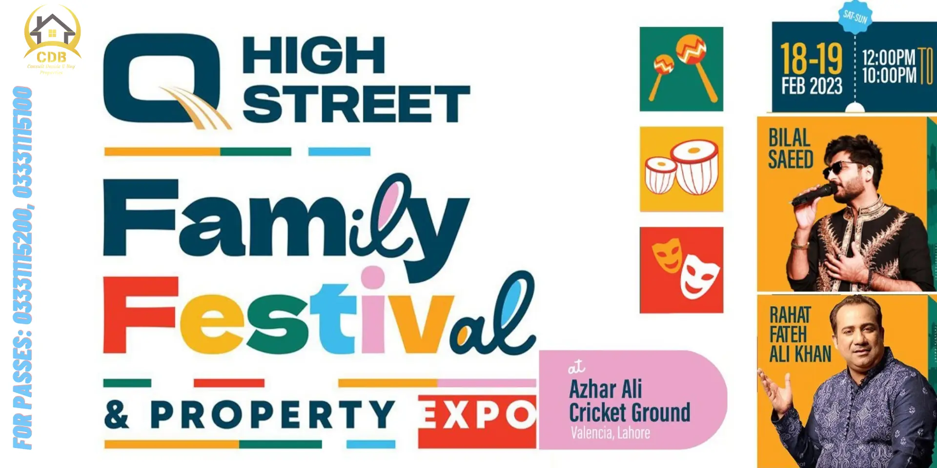 Q-High Street Family Festival & Property Expo in Lahore