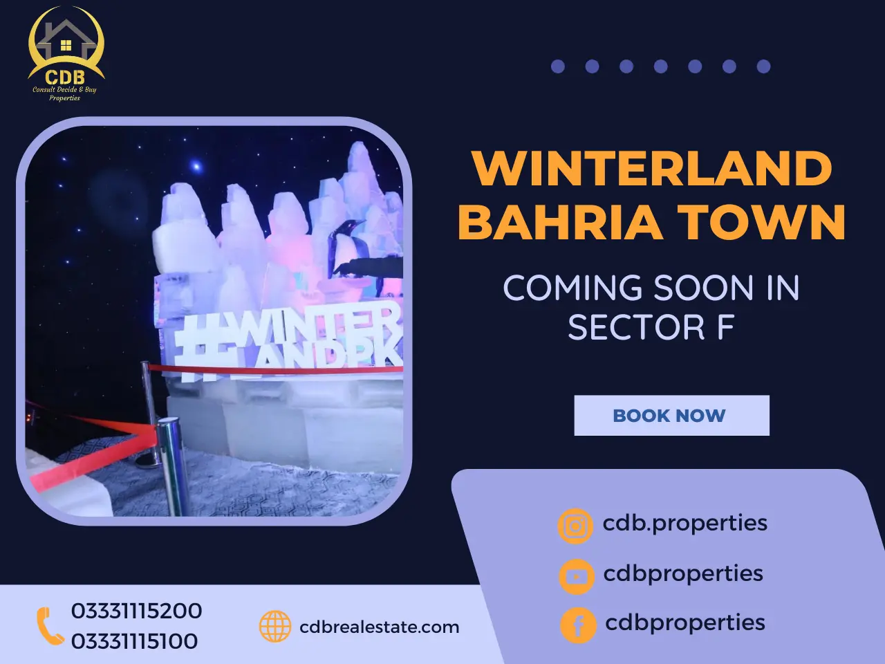 Winterland in Bahria Town Lahore
