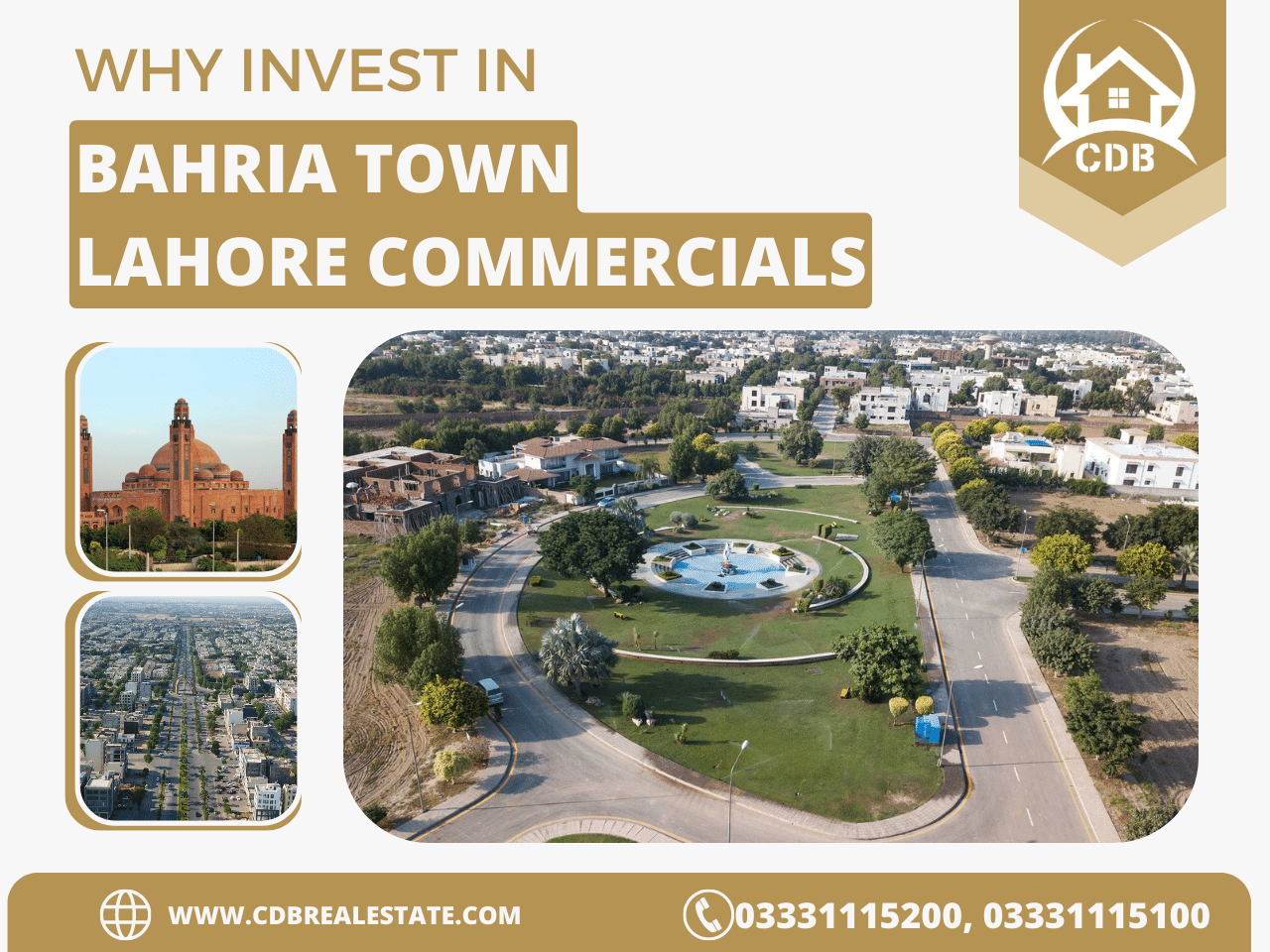 Why Invest In Bahria Town Lahore Commercials