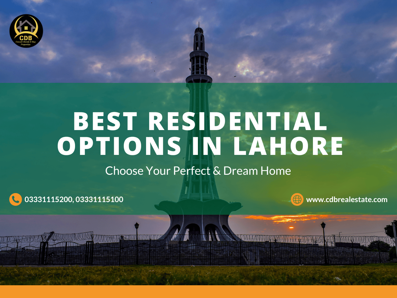 Best Residential Options in Lahore