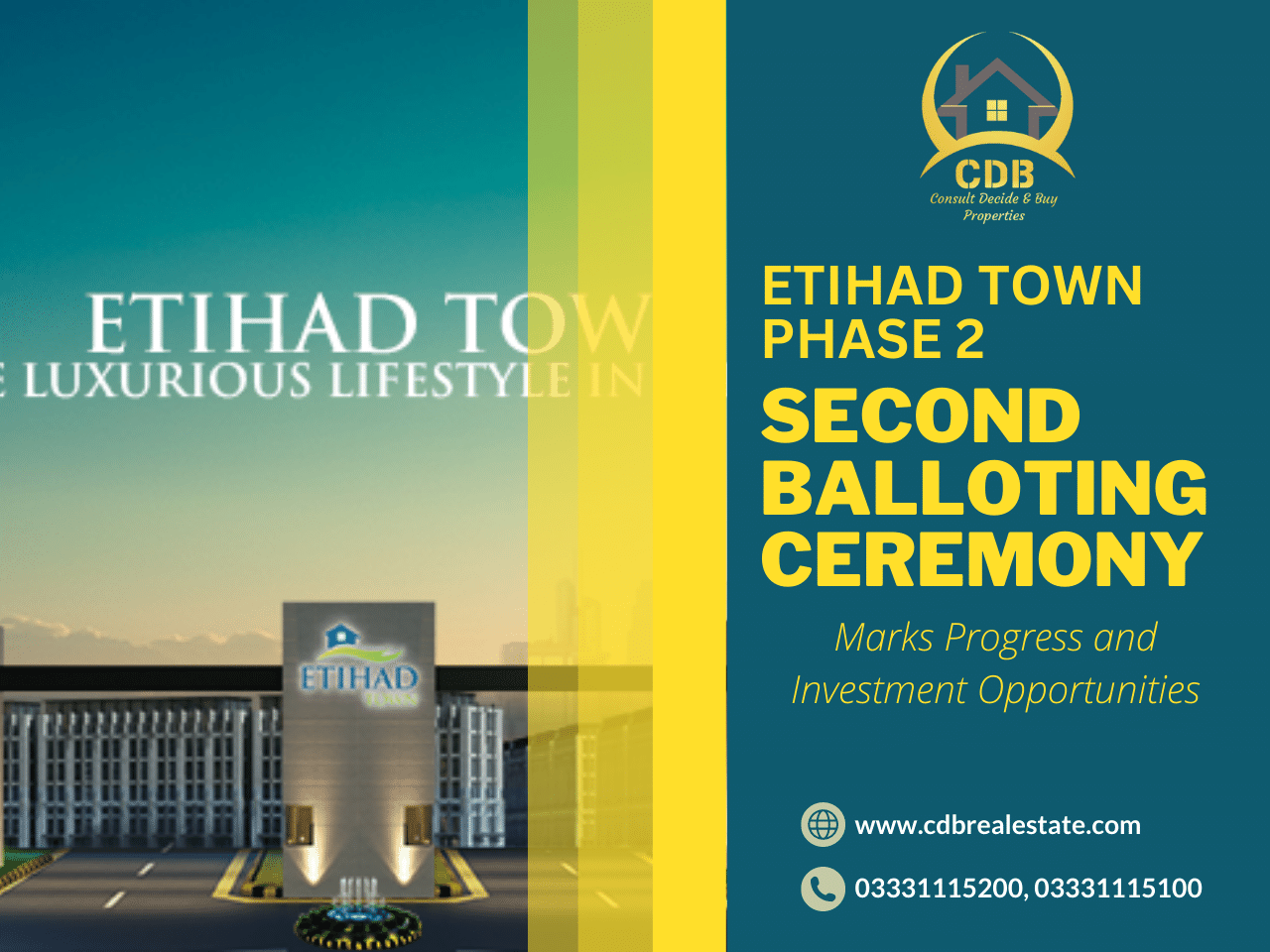 Etihad Town Phase 2 Second Balloting