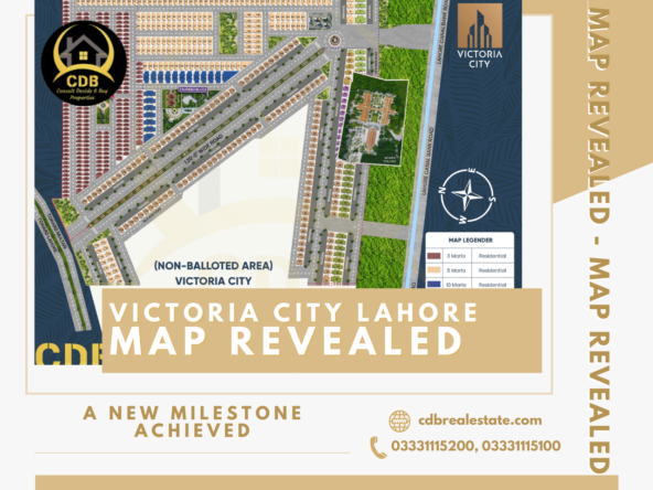 Victoria City Lahore Map