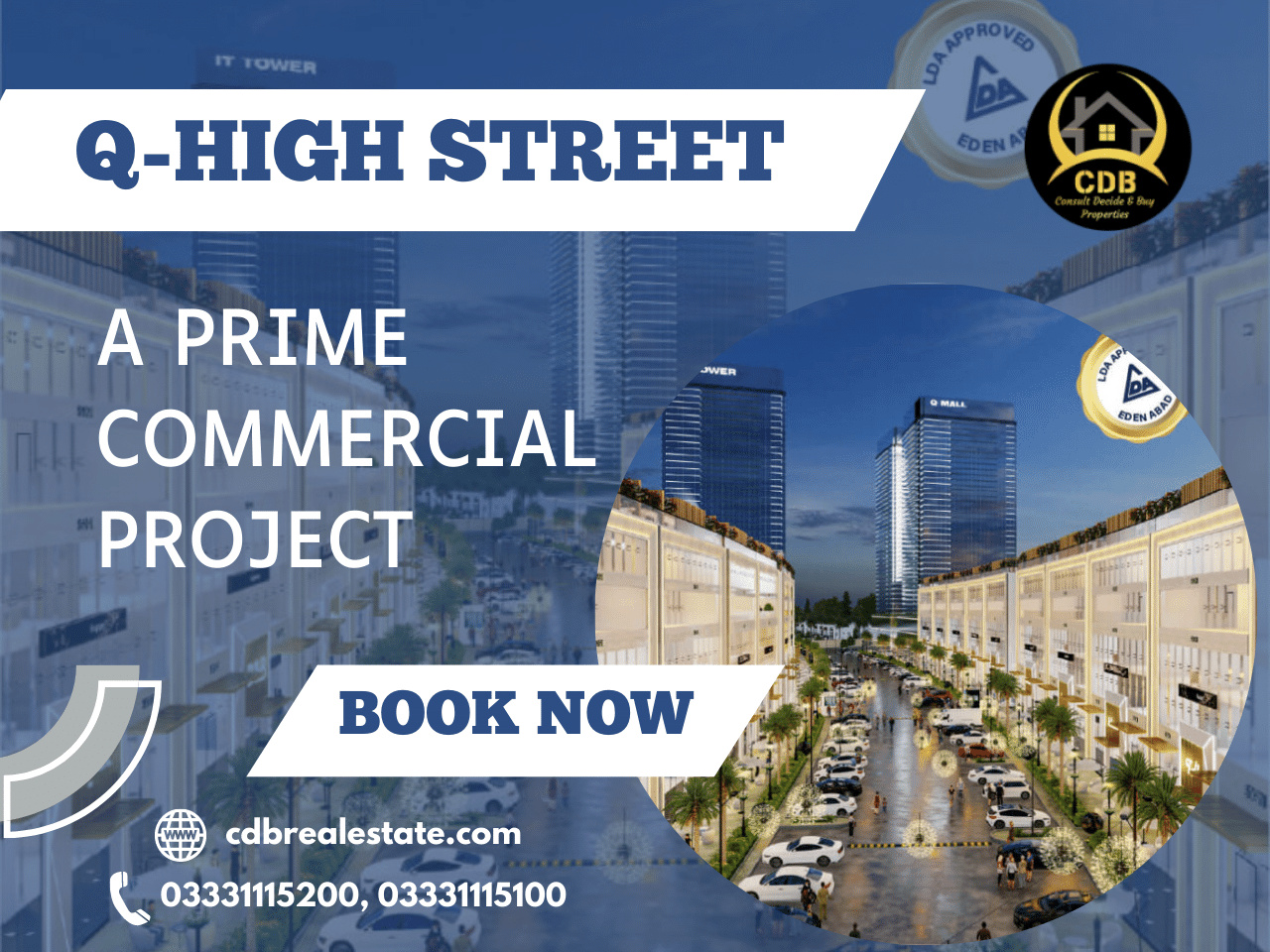Q-High Street_ A Prime Commercial Project