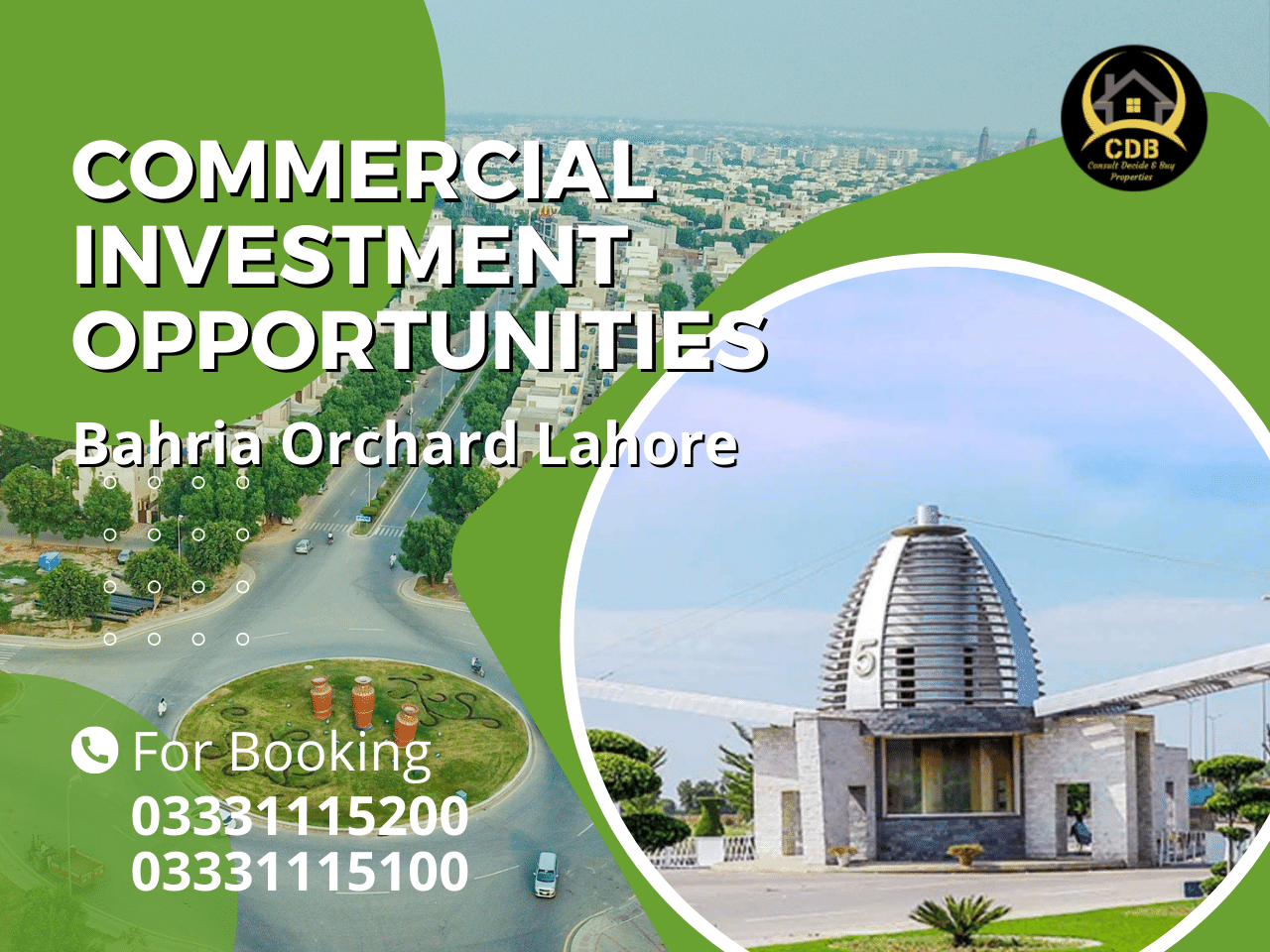 Bahria Orchard Lahore Commercial Investment