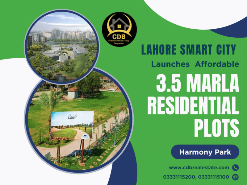 Lahore Smart City - 3.5 Marla Booking Potential Analysis - Consult ...