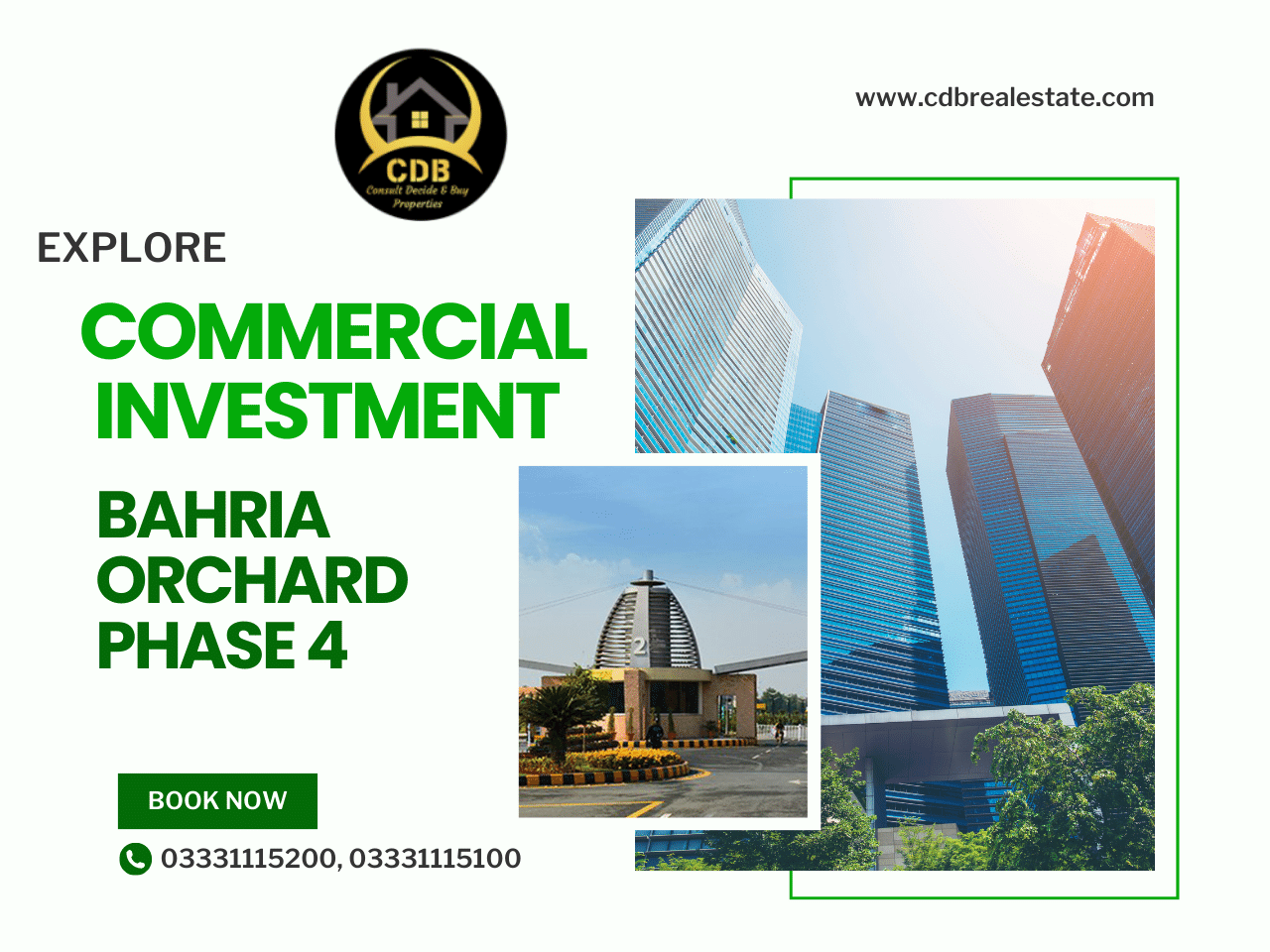 Bahria Orchard Phase 4 Commercial Investment