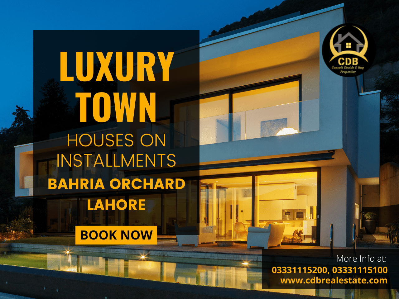 Luxury Town Houses Bahria Orchard