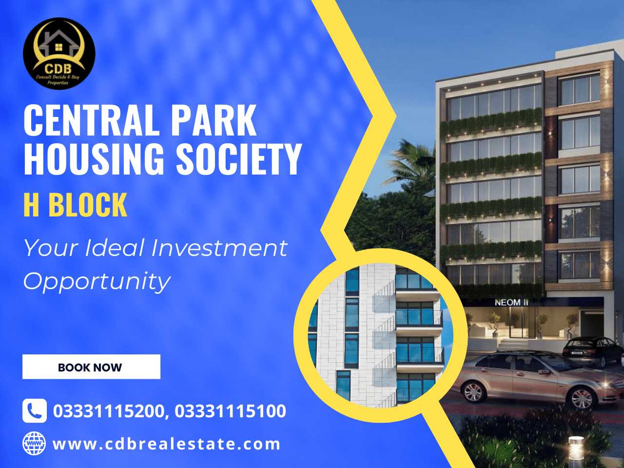 Central Park Housing Society H Block: Your Ideal Investment Opportunity