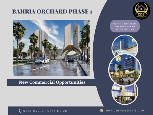 Bahria Orchard Phase 1: New Commercial Opportunities
