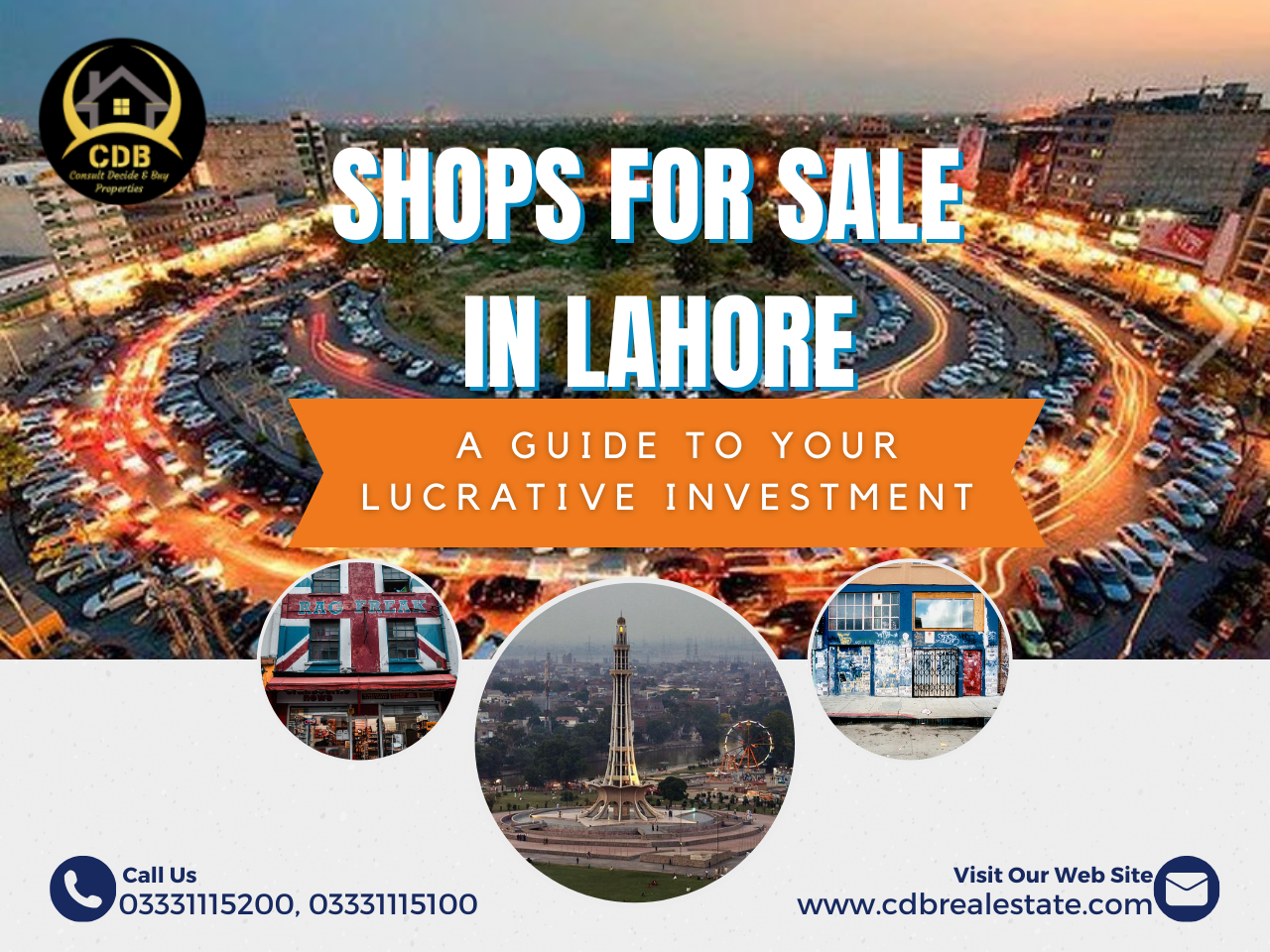 Shops for Sale in Lahore: A Guide to Your Lucrative Investment