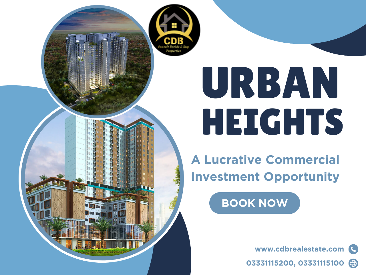 Commercial Investment Opportunity in Urban Heights, Bahria Town
