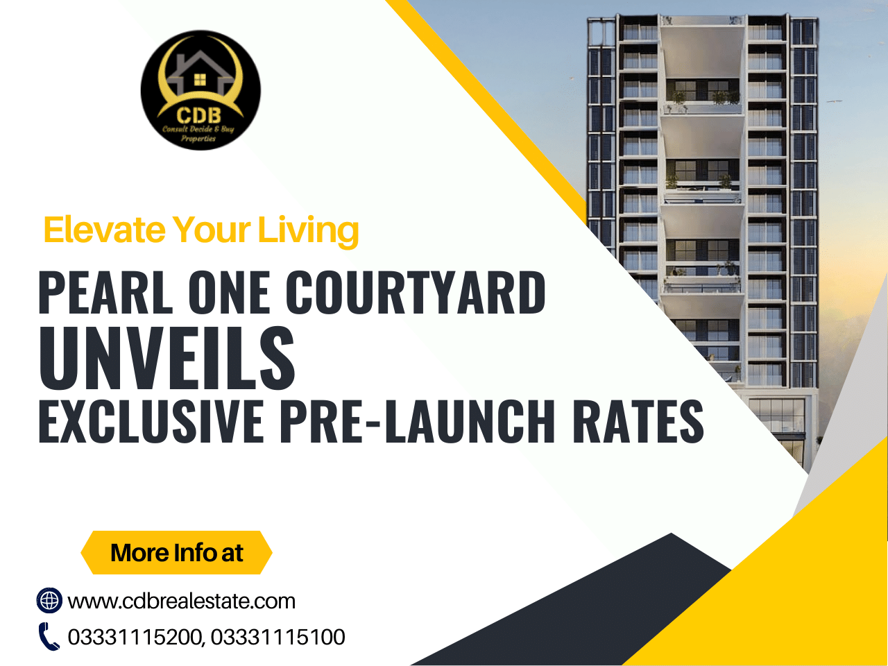 Pearl One Courtyard Pre-Launch Rates