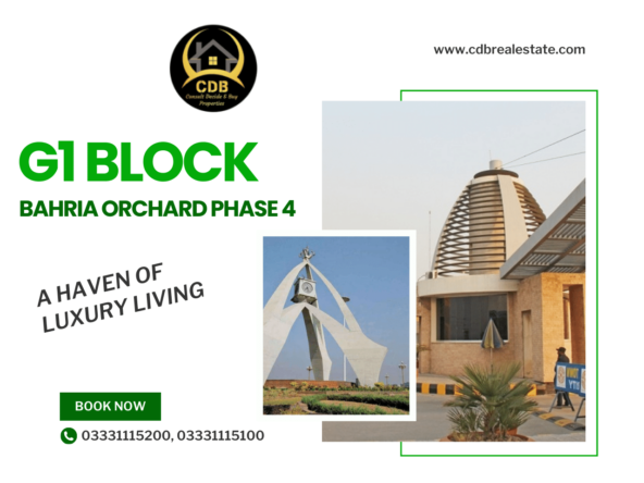 G1 Block in Bahria Orchard Phase 4: A Haven of Luxury Living