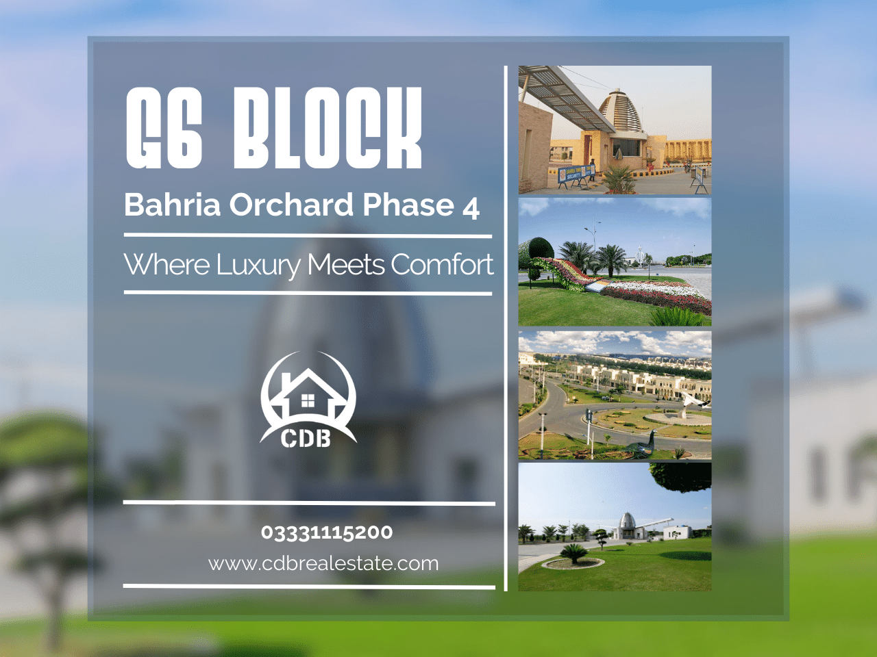 G6 Block, Bahria Orchard Phase 4