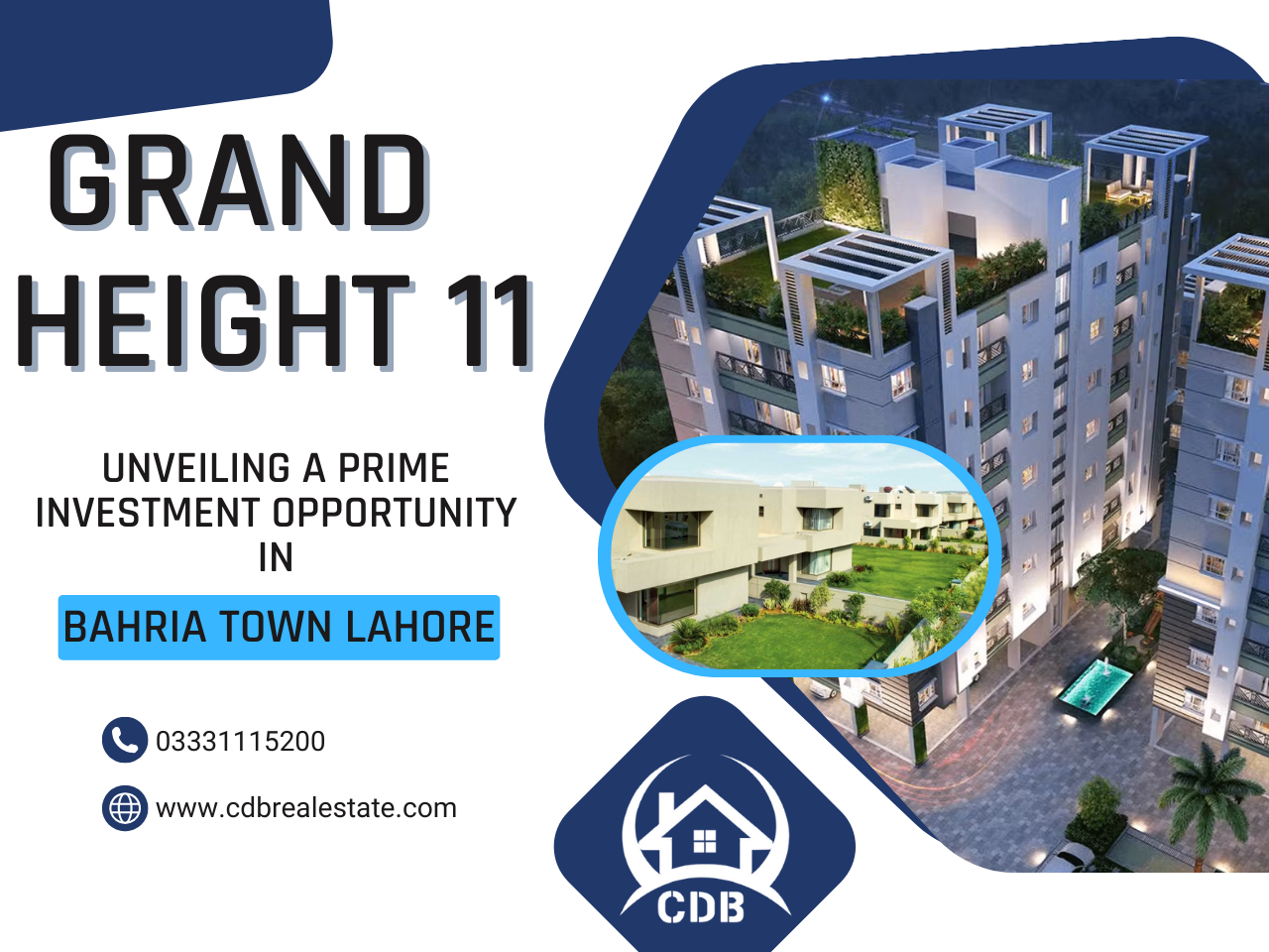 Grand height 11 bahria town lahore