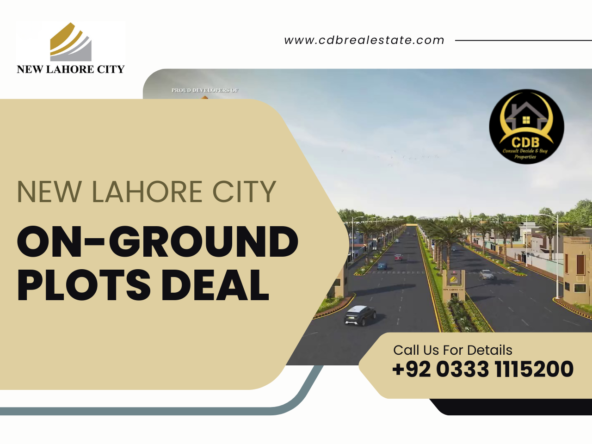 New Lahore City On-Ground Plots Deal