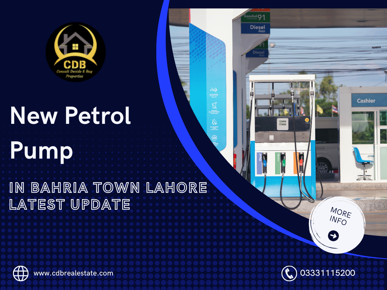 Petrol Pump in Bahria Town Lahore