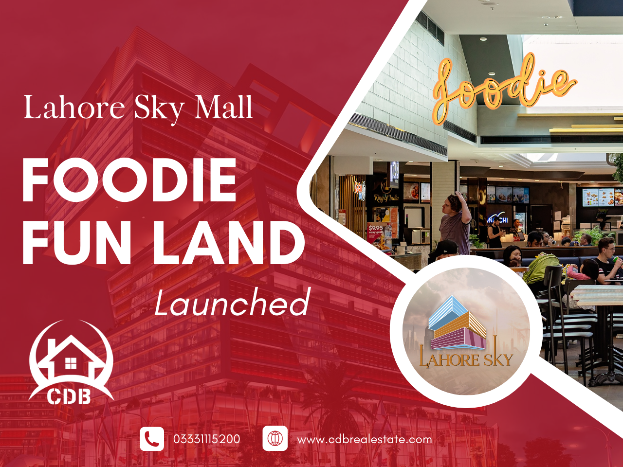 Foodie Fun Land Launched at Lahore Sky Mall