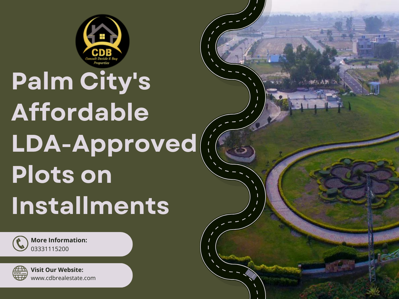 Palm City's Affordable LDA-Approved Plots on Installments