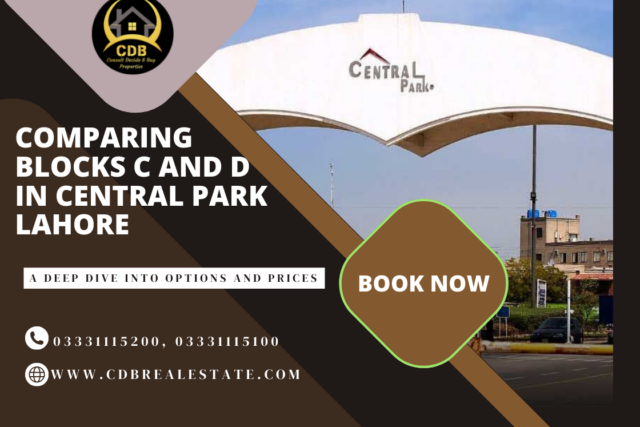 Comparing Blocks C and D in Central Park Lahore A Deep Dive into Options and Prices