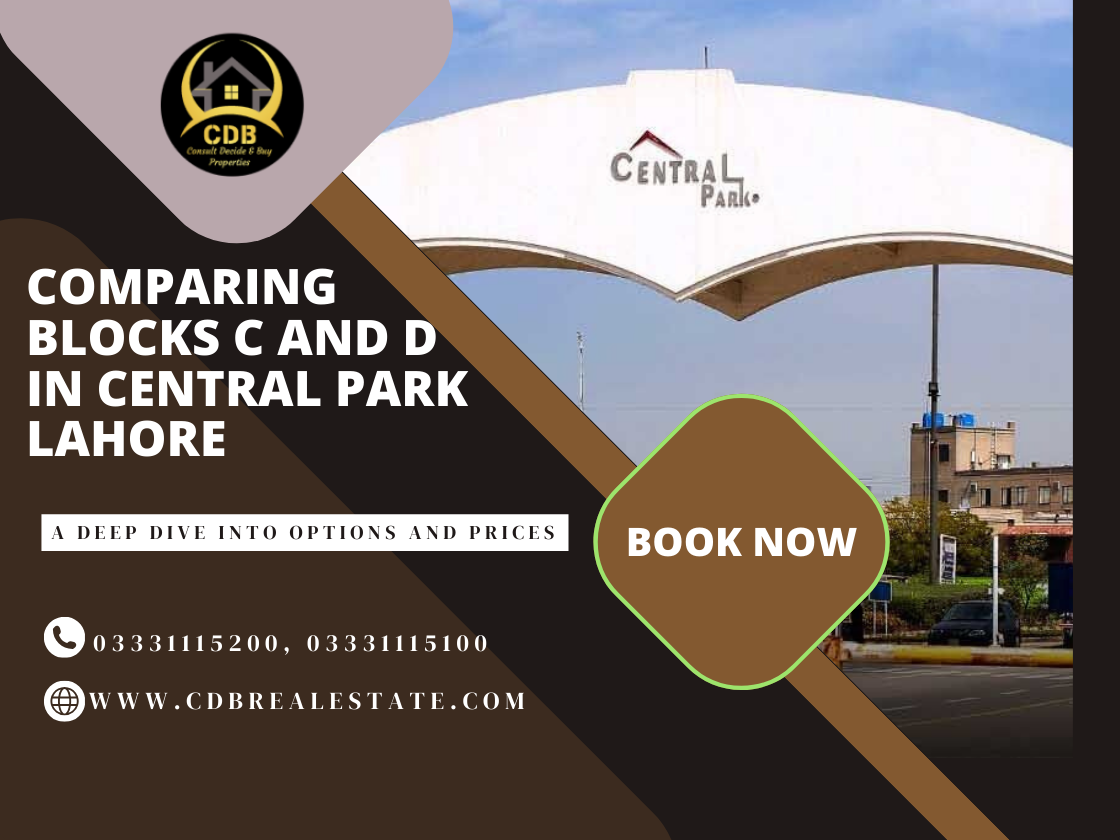 Comparing Blocks C and D in Central Park Lahore A Deep Dive into Options and Prices