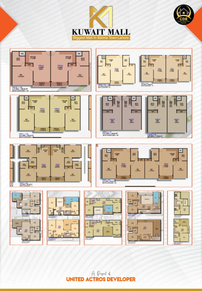 Kuwait Mall -  Apartments Plan