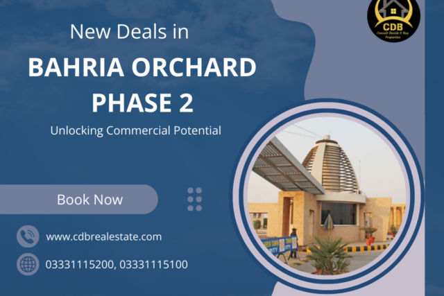 Bahria Orchard Phase 2 New Deals in Unlocking Commercial Potential