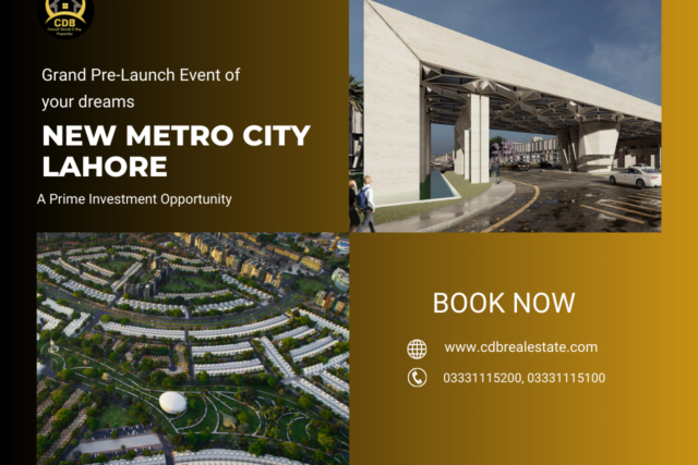 Grand Pre-Launch Event of New Metro City Lahore A Prime Investment Opportunity