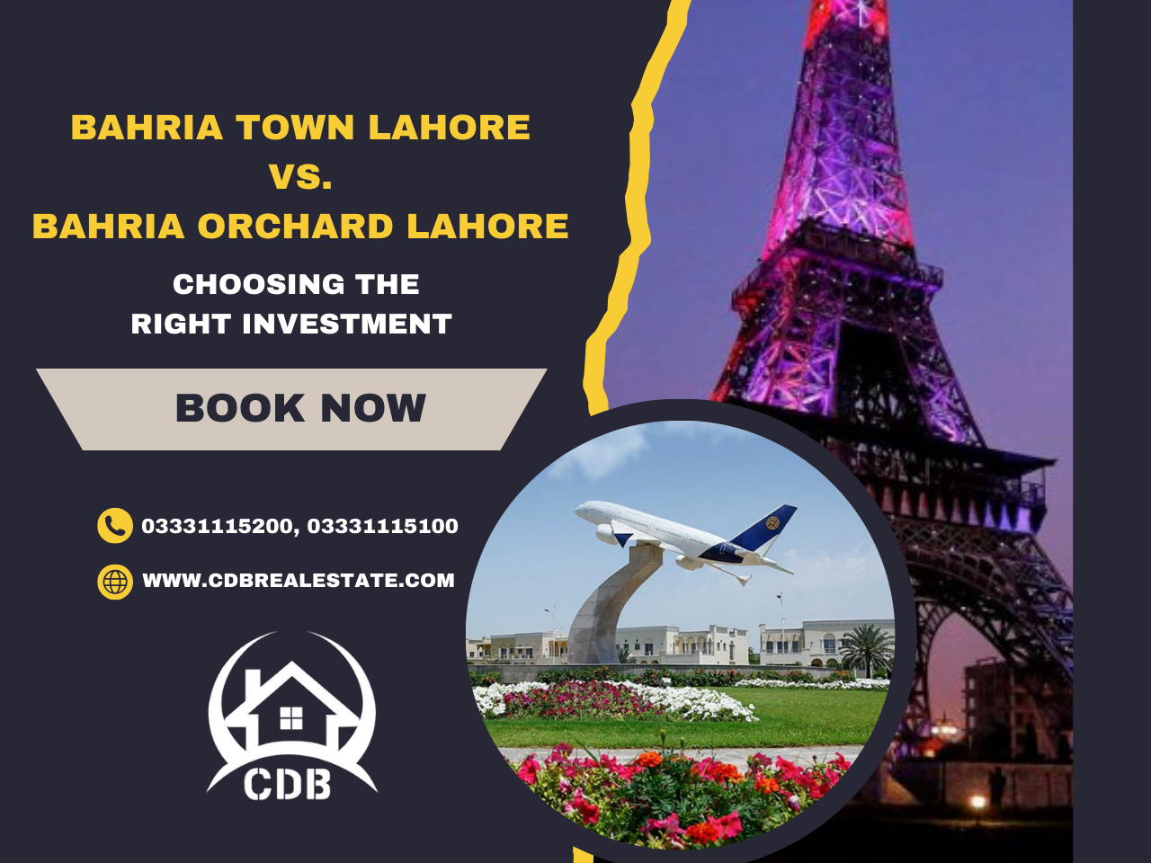 Bahria Town Lahore vs. Bahria Orchard