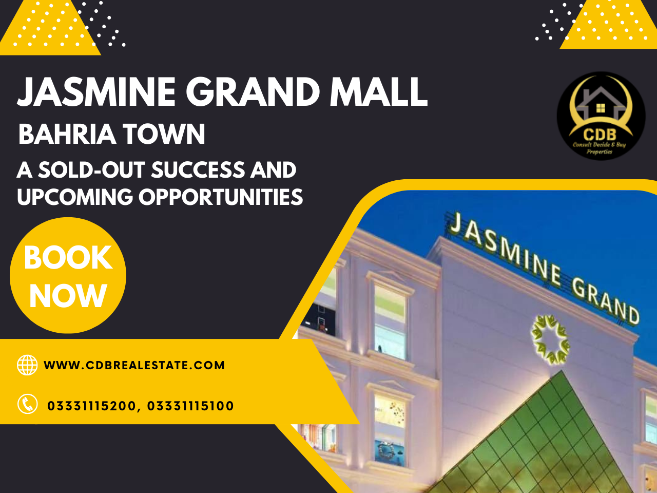 Jasmine Grand Mall | Food Court Shops | Bahria Town Lahore