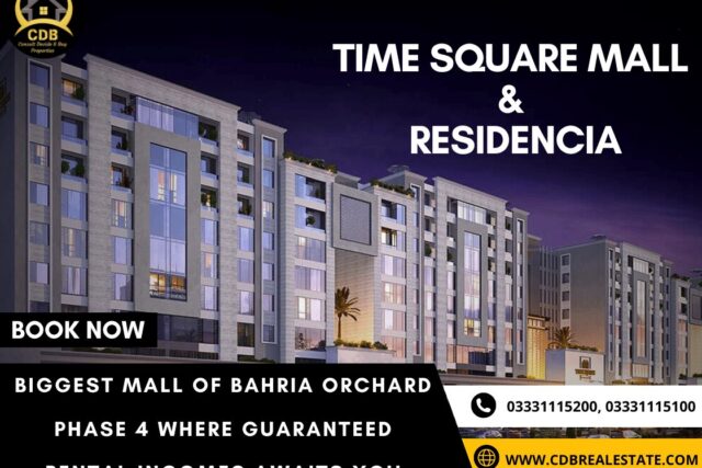 Time Square Mall & Residencia Bahria Orchard Lahore